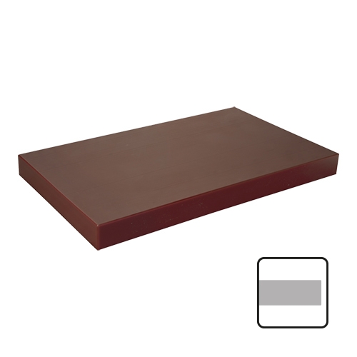 snijblad bruin glad 60x33x4cm