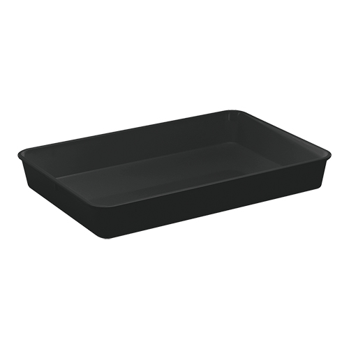 vleesbak 280x420x60mm zwart