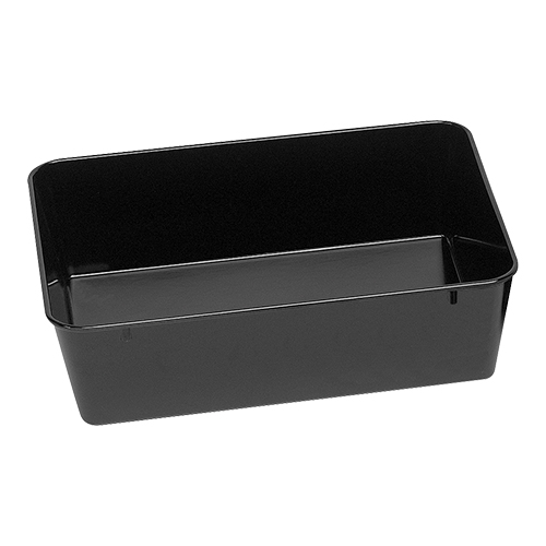 vleesbak 290x160x60mm zwart