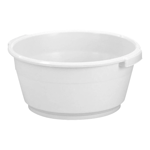 restbak wit Ø35 cm - 10 liter