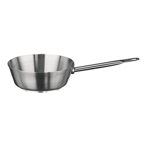 sauteuse rvs 18cm conisch