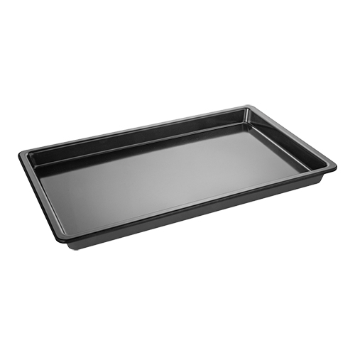 GN bak melamine zwart 1/1-40
