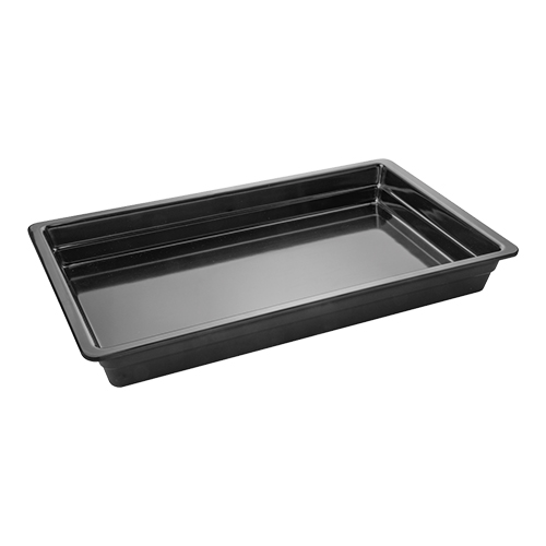 GN bak melamine zwart 1/1-65