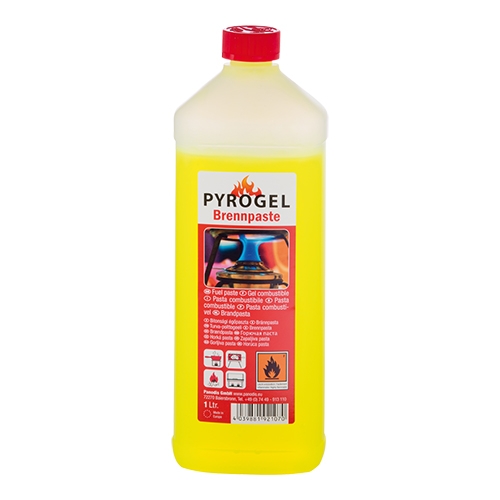 brandpasta fles 1L. PYROGEL
