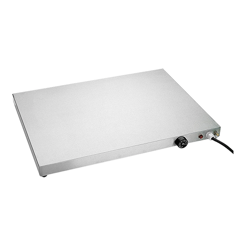 warmhoudplaat 2/1GN rvs