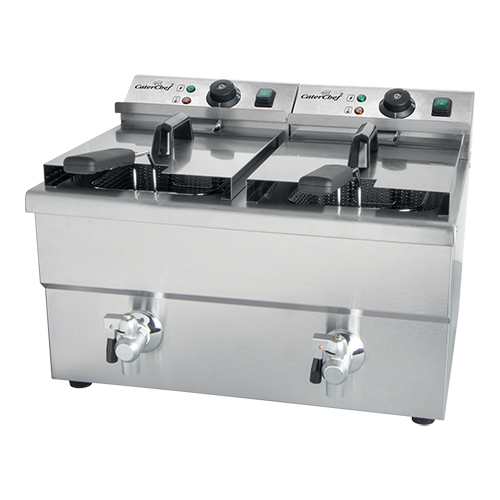friteuse CaterChef+kr.2x8ltr