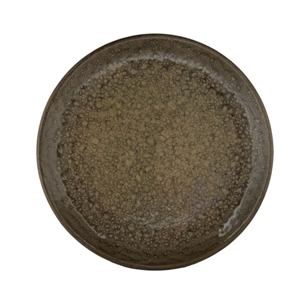 Bord Coup vlak 27 cm Moon Hazel Brown