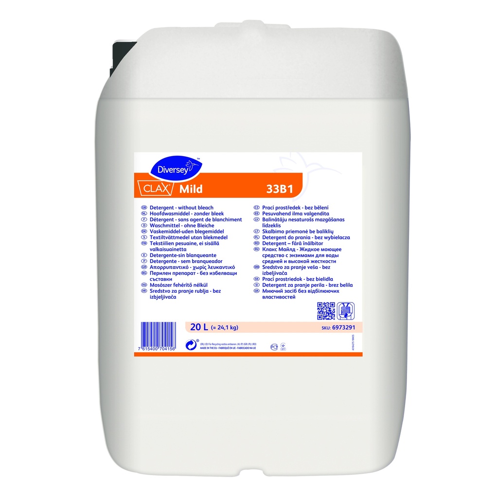Clax - Wasmiddel Mild 3RL1 (20 l)