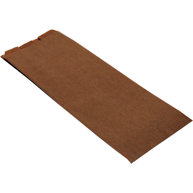 Levensmiddelenzak, Papier, 11/8x26cm, bruin 10KG