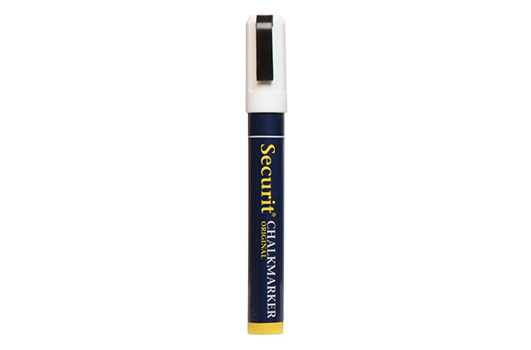 KRIJTSTIFT LIQUID 2-6MM WIT 14X2,2XH1,7C M