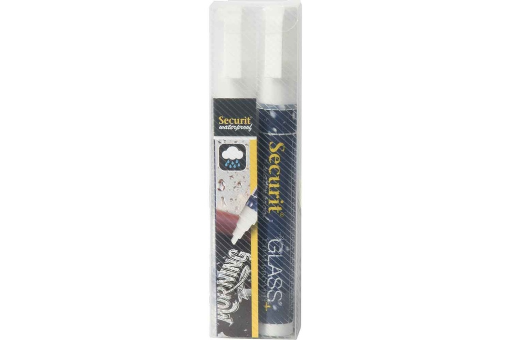 KRIJTSTIFT SET2 WATERPROOF WIT