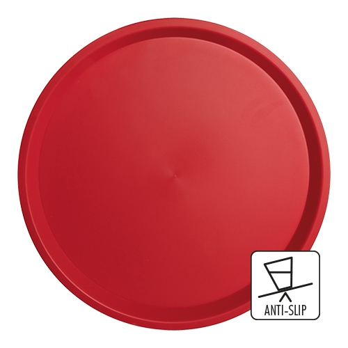 dienblad A.S. Ø30cm rood