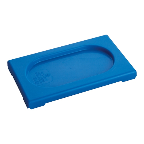 GN deksel PP 1/9GN blauw