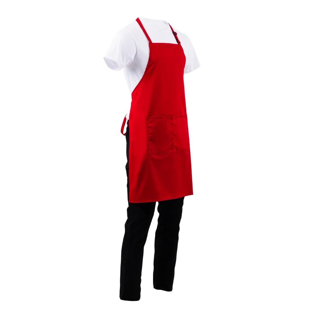 Chef Works - Halterschort rood