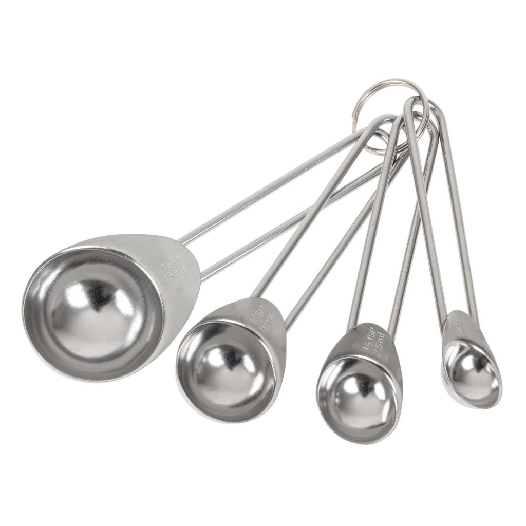 Kitchen Craft - Set RVS maatlepels