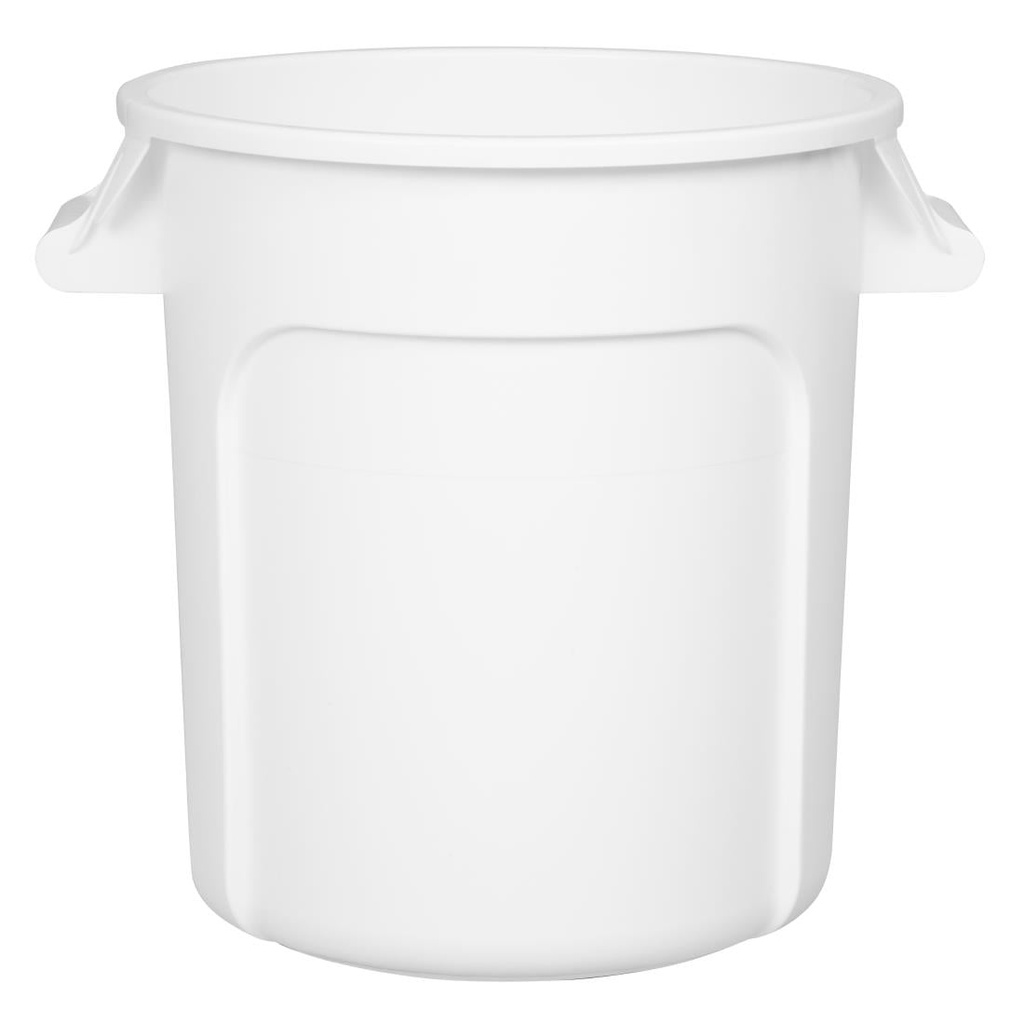 Vogue - Ronde voorraadcontainer wit 38 l