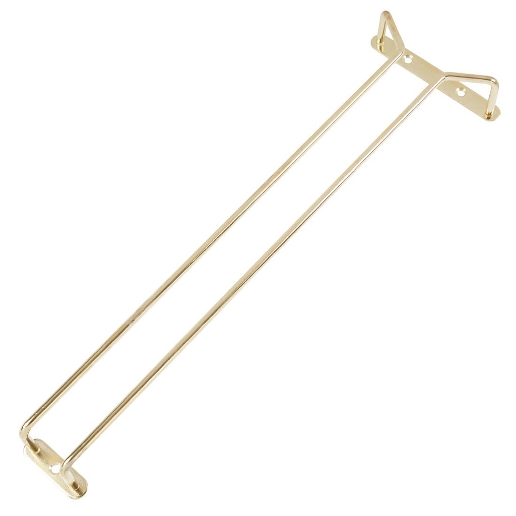 Glasrek messing 41 cm