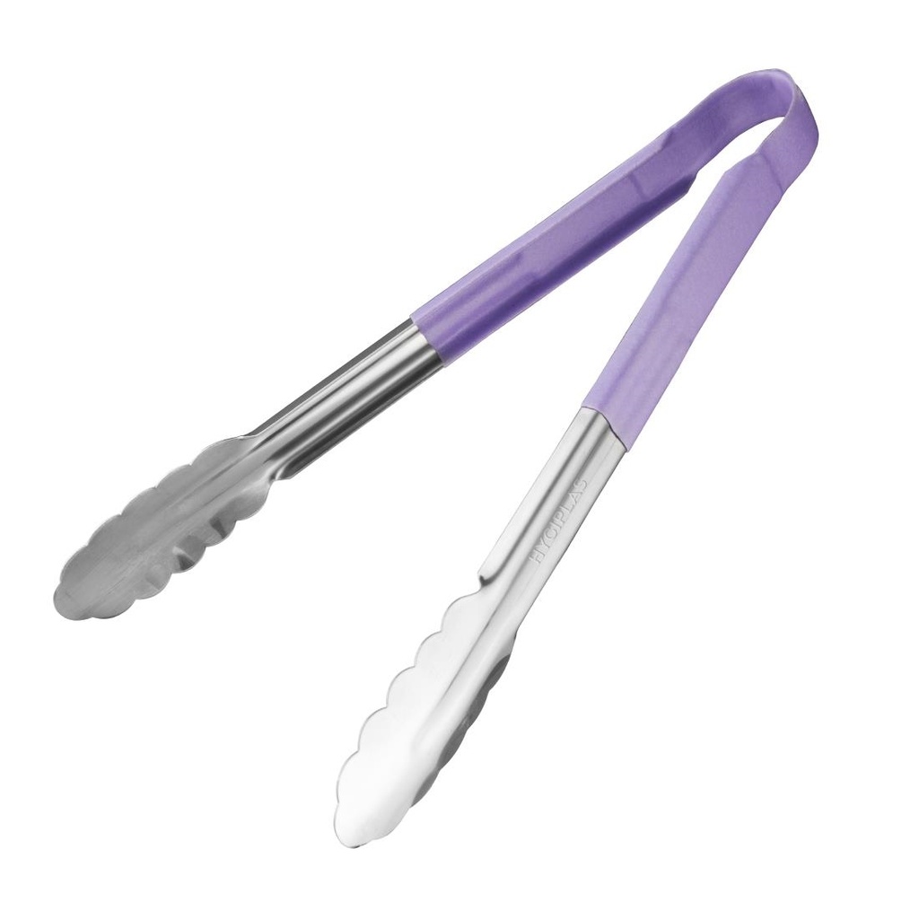 Vogue - Kleurcode serveertang paars 30 cm
