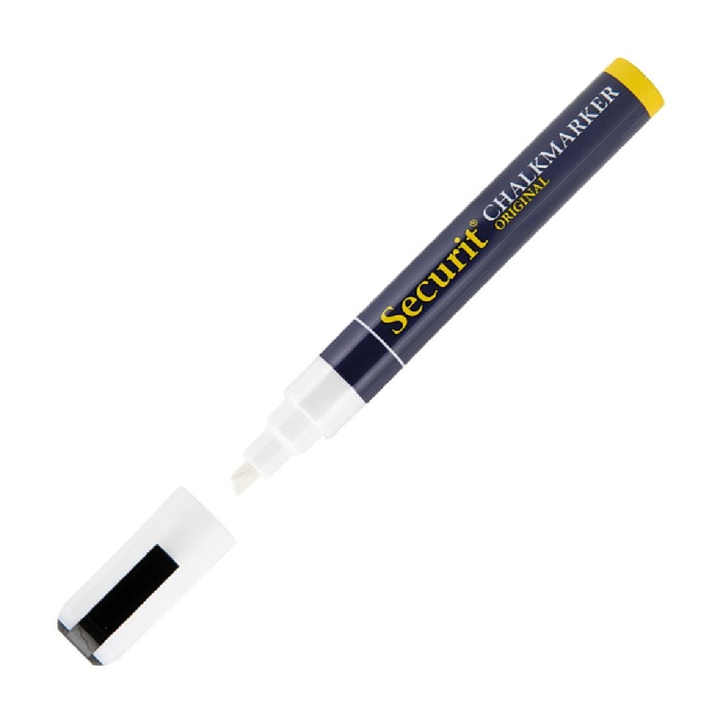 Securit - Wisbare krijtstift 6 mm wit