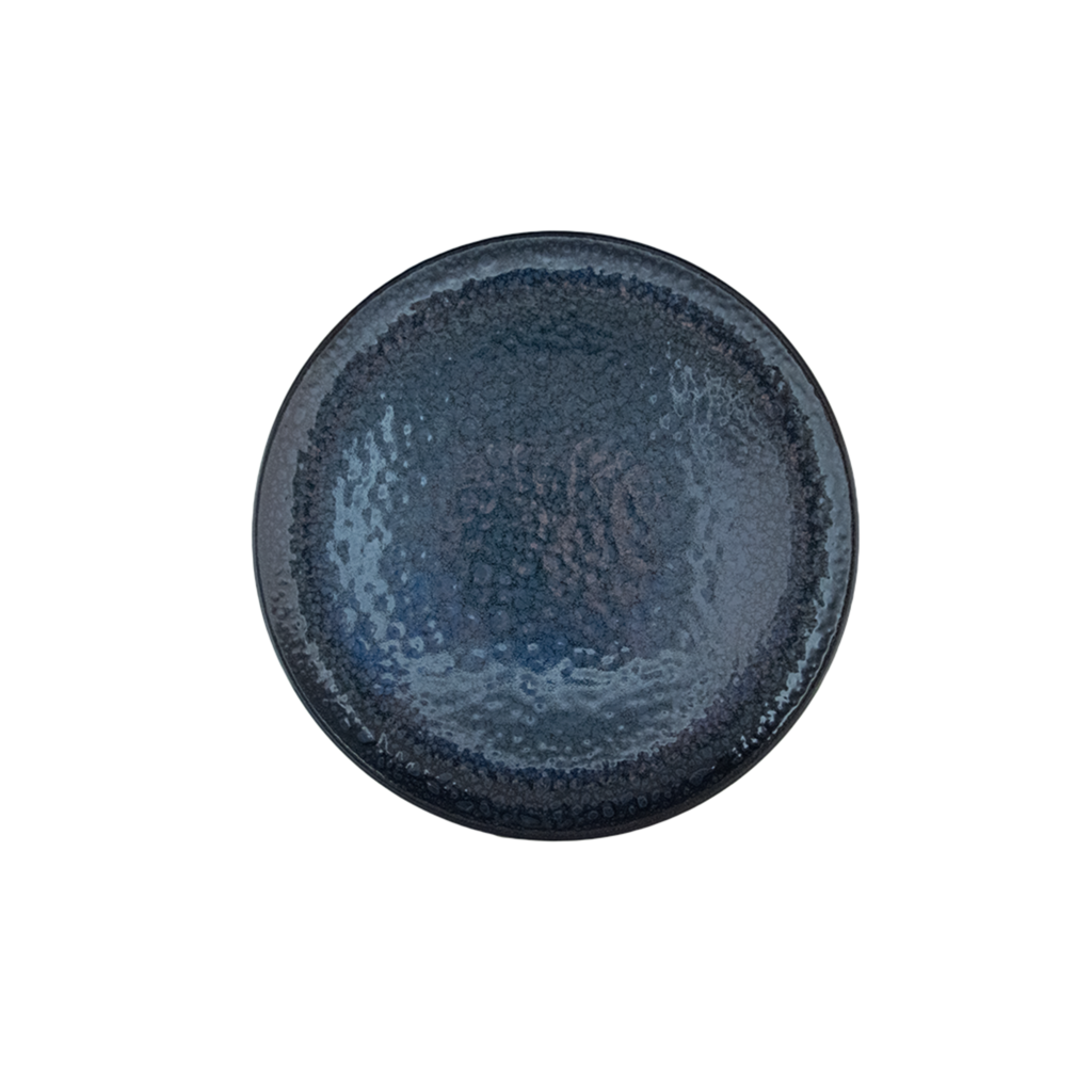 Bord Coup vlak 19 cm Moon Storm Blue