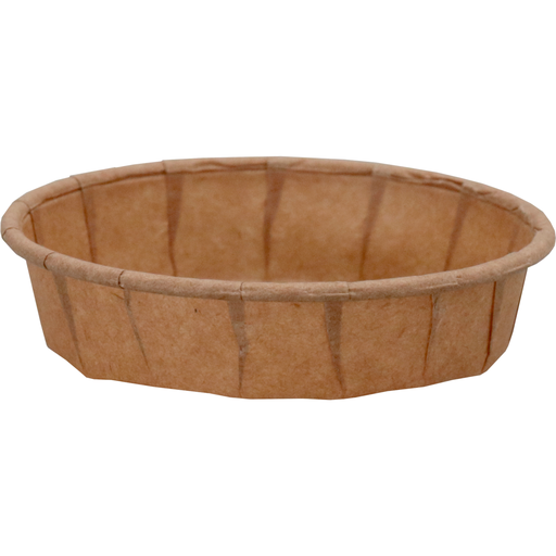 [DTH33974] Portiecup Papier 25ml/1oz, bruin 5000 stuks