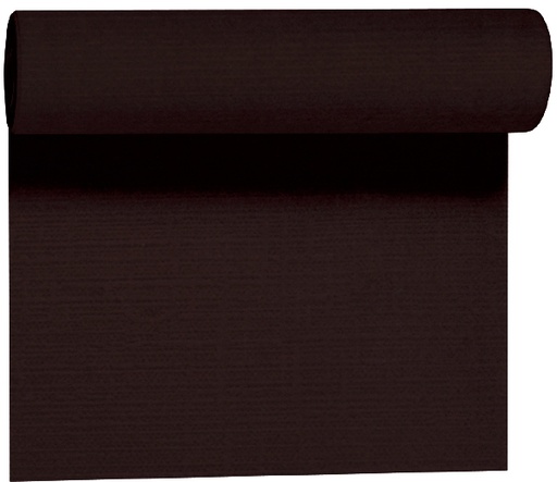 Duni - Tafelloper tête-à-tête Evolin zwart (0,41 x 24 m, 4 rollen)
