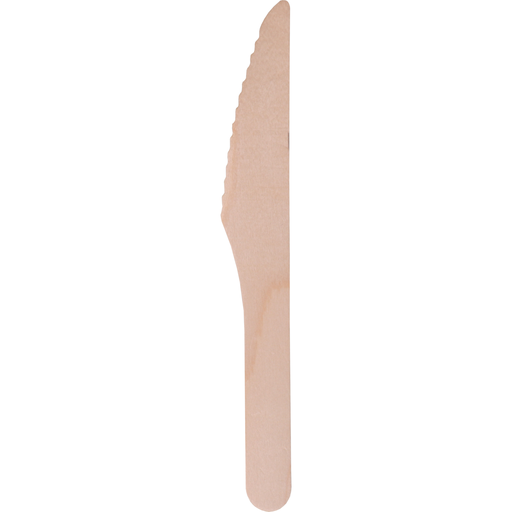 [DTH34465] DEPA® Mes, Hout, 165mm, naturel, 100 stuks