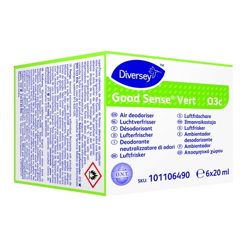 [DTH34818] Good Sense - Luchtverfrisser Vert O1c navulling (12 x 20 ml)