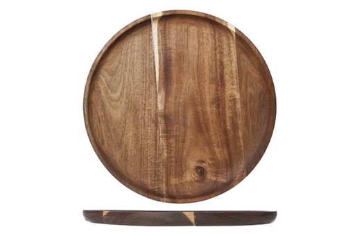 [DTH38949] Houten BORD ROND D30X 2 cm
