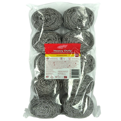 [DTH39013] Pannenspons RVS (10 stuks)