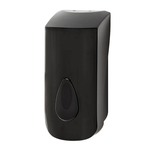 Zeepdispenser 900 ml kunststof navulbaar zwart