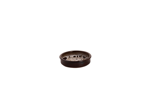 [DTH39173] Graupera Ovenschaal Sabana 12 x 2,9 cm Stoneware Bruin Wit
