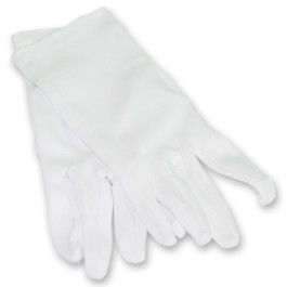 [DTH39241] Bonbon Handschoenen wit Katoen, 12 paar