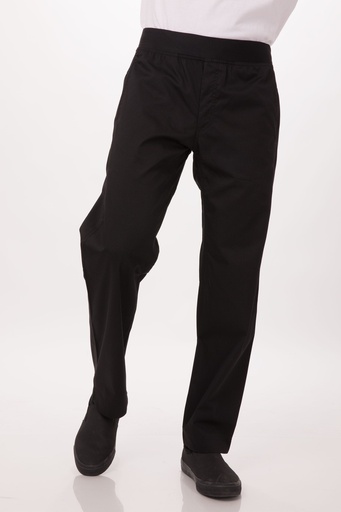 [DTH40843] PANT-ESS-LGHTWEIGHT SLIM-CF/BLACK/LARGE