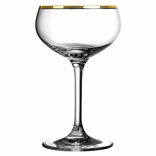 [DTH42072] Urban Bar - Coupe Retro gouden rand (21 cl)