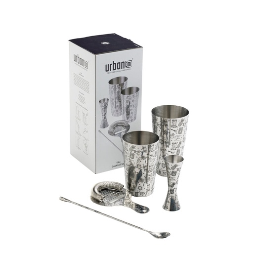[DTH42321] Urban Bar - Cocktailset Tiki 5 Piece