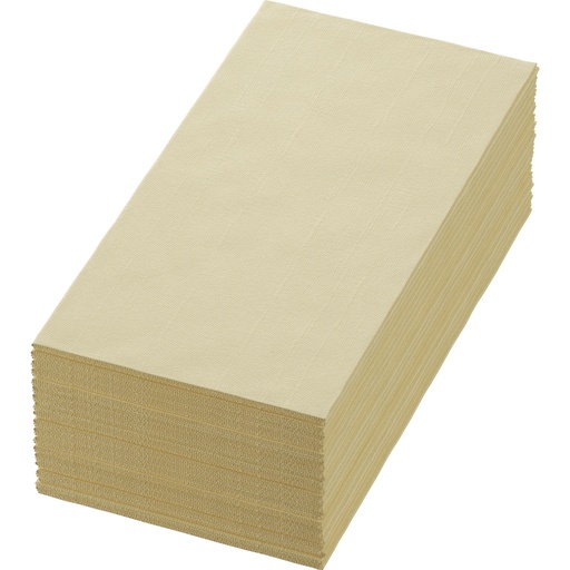 Duni - Servet Bio Dunisoft crème (40 x 40 cm, 360 stuks)