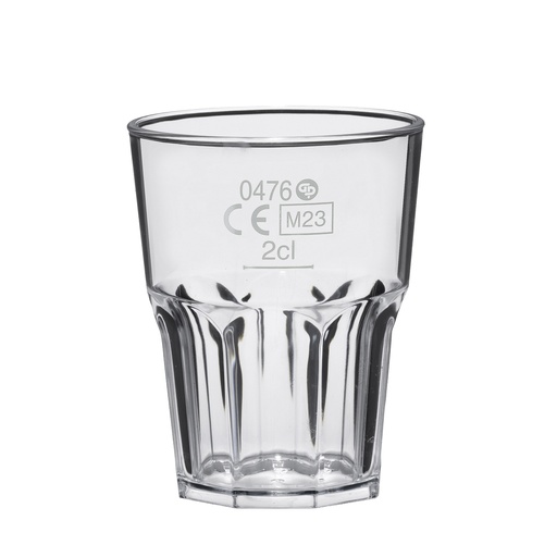 Duni - Shotglas Anyday herbruikbaar transparant (3 cl, 72 stuks)