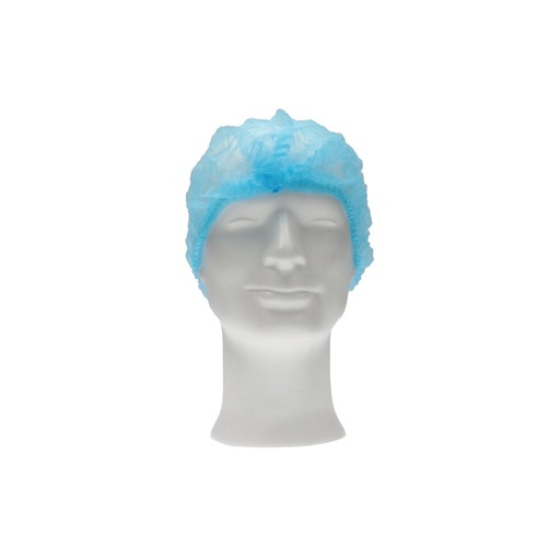 [DTH42577] CMT haarnet (clip cap) pp non woven blauw medium, 1000 stuks