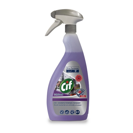 [DTH42781] Cif - Desinfecterende reiniger Pro Formula SafeGuard (6 x 750 ml)