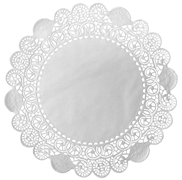 [DTH42945] Randen rond wit 10 cm, 8x250 stuks