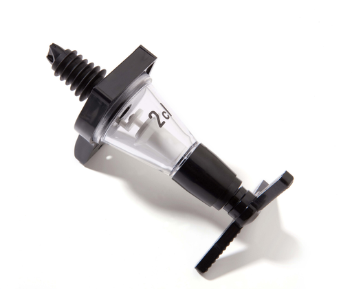 [DTH46423] Maatschenker Non-drip 2 cl Zwart (20 stuks)