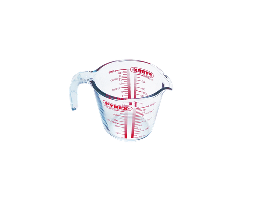 [DTH46486] Maatbeker m/greep Pyrex 50 cl (1 stuk)
