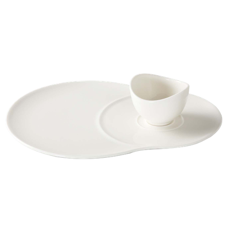[DTH46558] Serveerbord met Dipschaal Voice Basic 4-delig (1 stuk)