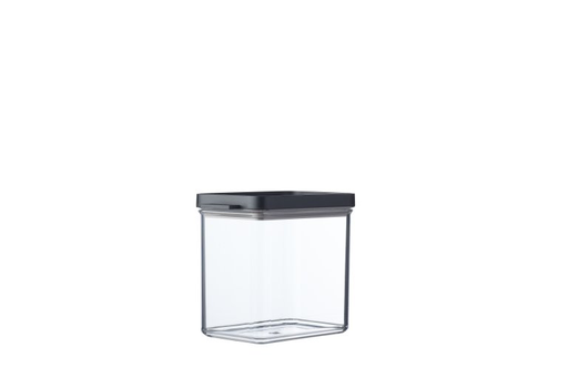 [DTH46696] Voorraadbus met deksel Omnia 1,1 l zwart (1 stuk)
