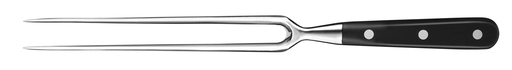 Vleesvork Sabatier Trompette 18 cm 18/8 zwart (6 stuks)