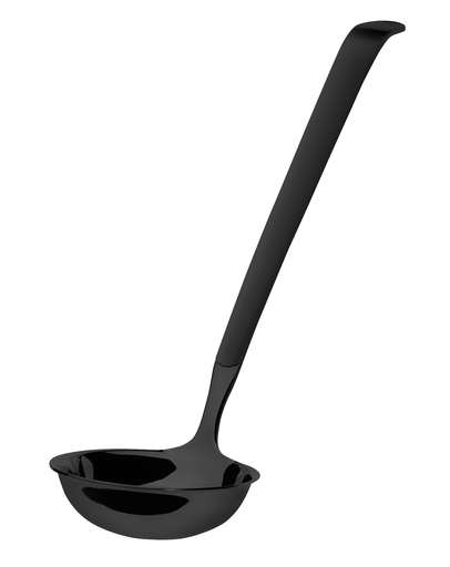 [DTH47025] Amefa - Soeplepel 1319 Buffet 18/10 zwart (31 cm, 6 stuks)