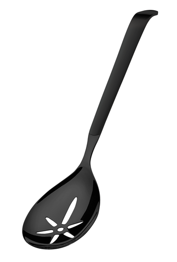 [DTH47030] Amefa - Opscheplepel geperforeerd 1319 Buffet 18/10 zwart (31 cm, 6 stuks)