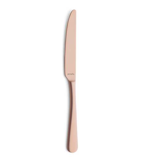 Amefa - Tafelmes 1410 Austin 13/0 18/10 koper (23,6 cm, 12 stuks)