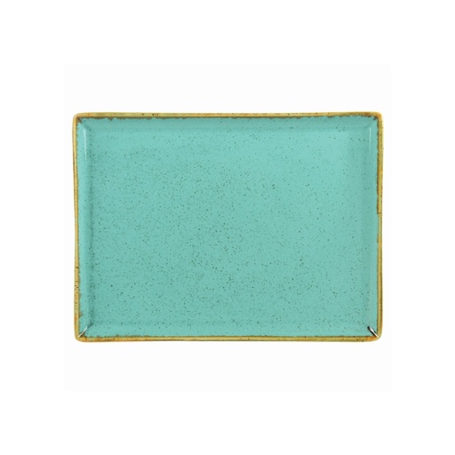 OP BESTELLING: Sea Spray bord rechthoekig 35 x 26 cm (6 stuks)